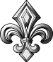 Fleur de lys seule